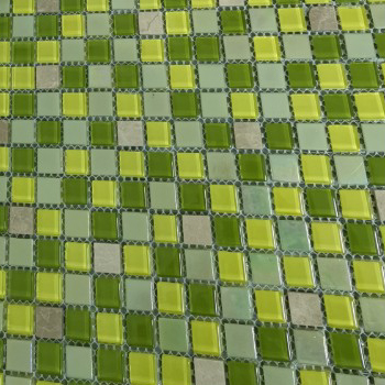 Glass-and-Porcelain-Mix-Mosaic-Lime-Green